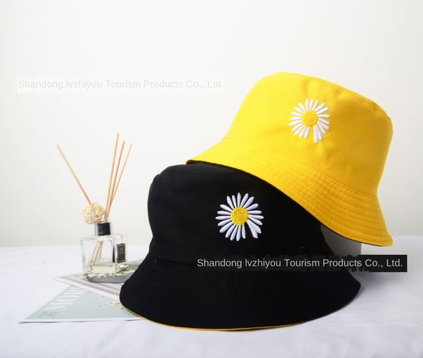 

лето harajuku хип-хоп двухстороннее ведро ведро солнцезащитный крем вышивка солнцезащитный крем шляпа рыбак шляпа дейзи пара рыбак, Blue;gray