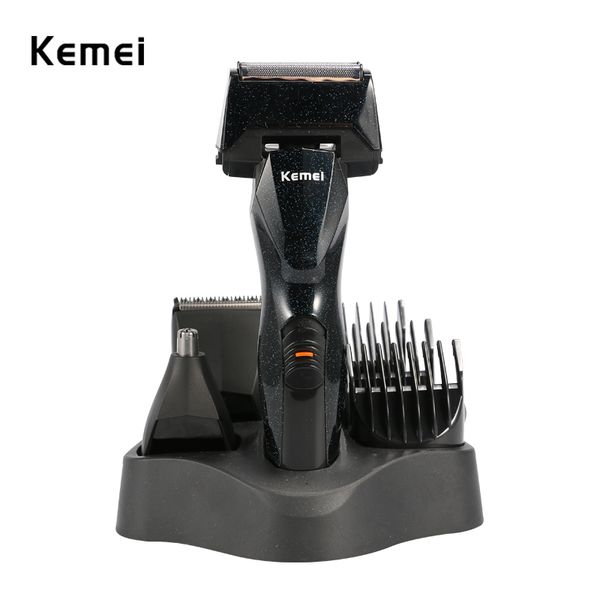 

kemei-5890 men electric shaver razor male shaving machine nose trimmer rechargeable multifunction beard shaver face care machine