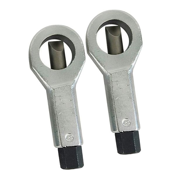 

2pcs nut splitting tool damaged nut remover set for 9-12mm & 12-16mm nut, steel support, anti-corrosion, heavy duty