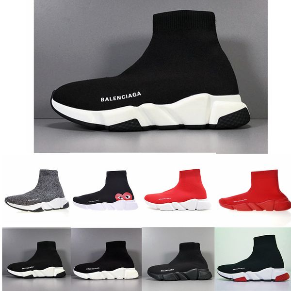

socks shoes fashion men women sneakers speed trainer black white blue pink glitter mens trainers casual shoe runner heavy c-5840