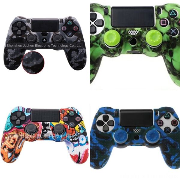 

gkd4u case shell front housing plating replacement cover for playstation dualshock 4 ps4 controller