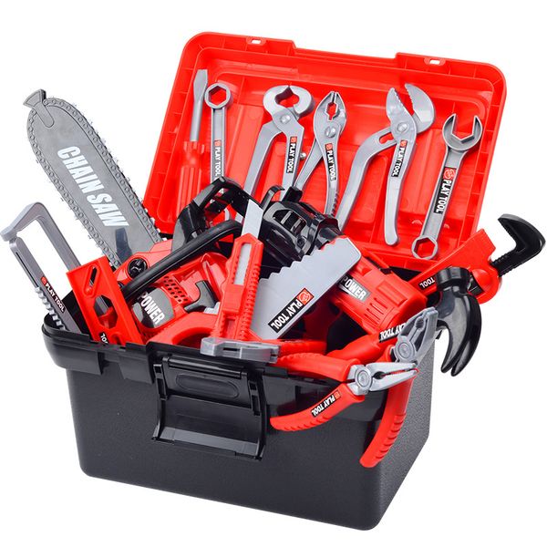 

kids tool kit educational toys simulation repair tool toys engineer repair kit for children house play learning puzzle boys toy