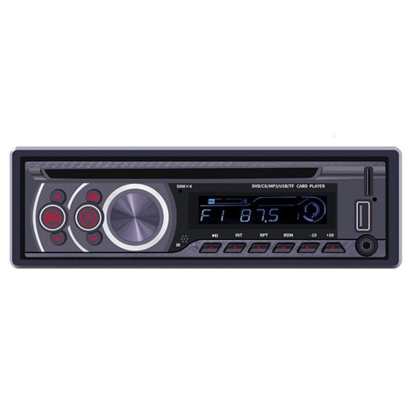 

1 pcs car dvd 1 din detachable panel radio bluetooth fm receiver cd vcd mp3 sd usb 12v in-dash car multimedia player ship