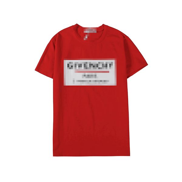 

fashion brand t-shirt for men women letter print luxury short sleeve shirts summer tees design male female casual tshirt red a1 b105412v, White