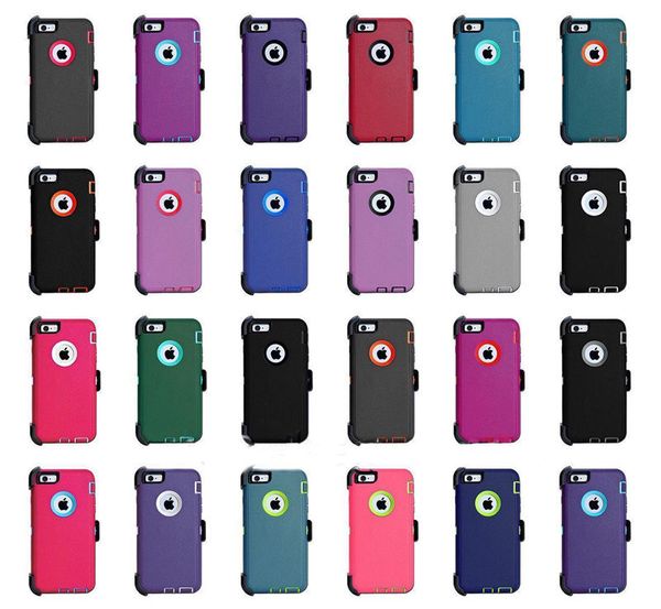 

Hybrid robot cra hproof waterproof 3 in 1 defender ca e for iphone x x max xr 6 6 7 8 plu protective cover ca e with clip