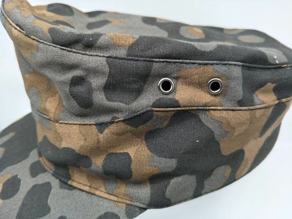 

второй мировой войны ww2 немецкая армия платан no3 camo reversible cap солдат военная hat высокое качество war перепостановления, Black;white