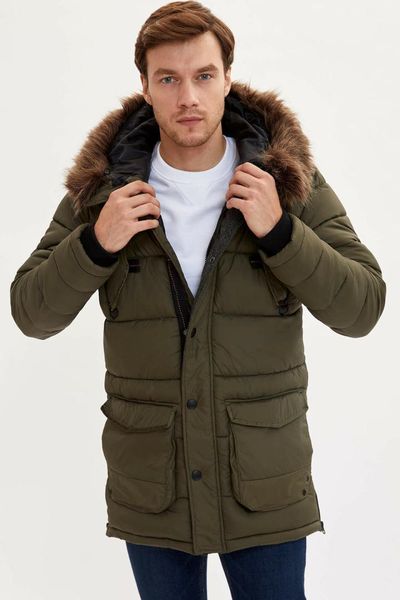 

defacto man coat/parka-k9995az19wn, Black