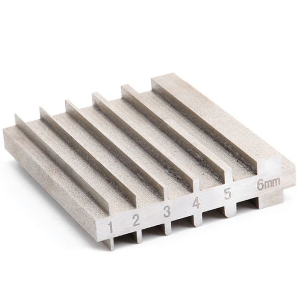 

steel double side repair tool for sharpening wide shovel cutting leather thinner edge skiving tool leather craft accessories