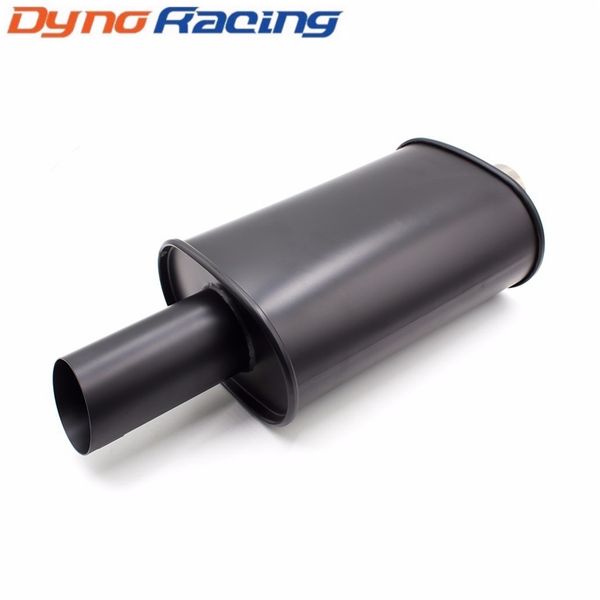 

универсальный выхлопной стайлинг автомобиля двойная стенка впускного отверстия 63 мм сожженный черный глушитель выхлопных газов автомобиля г