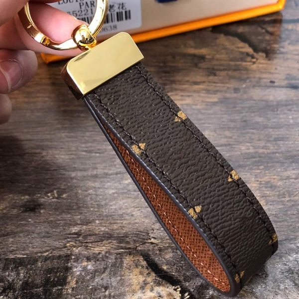 

High Qualtiy Luxury Keychain Key Chain & Key Ring Holder Brand Key Chain Porte Clef Gift Men Women Souvenirs Car Bag With Box