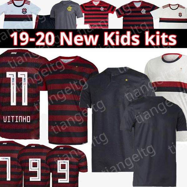 

2019 2020 flamengo soccer jersey kids kits 19 20 fÃºtbol customized guerrero diego vinicius flamengo gabriel sports football shirt 04