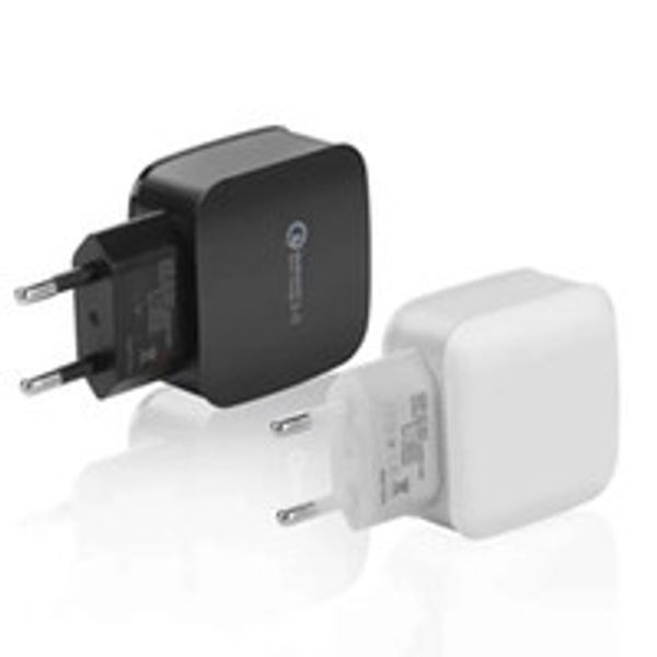 

qualtiy qc 3.0 us eu adaptive fast charging home travel wall charger plug cable usb cable for samsung galaxy