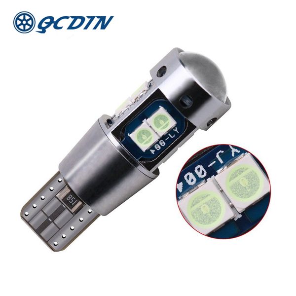 

qcdin car led daytime running light bright lamp car dc 12v-28v 2.64w daytime running light bright led drl lamp