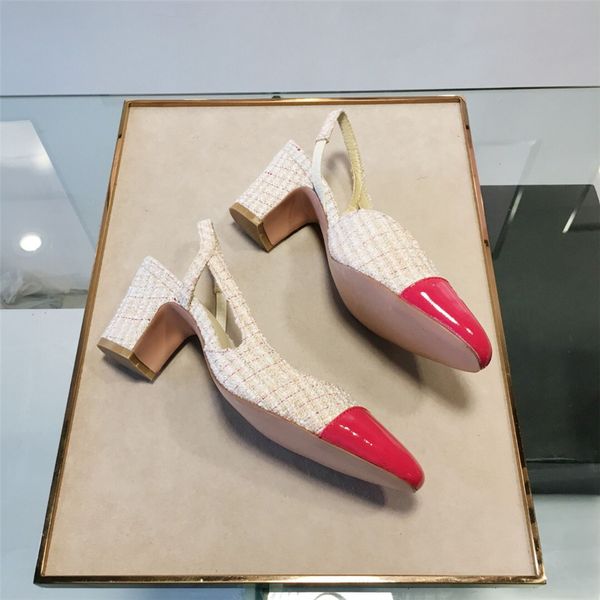 

designer new luxury ladies classic fashion casual bright silver small pointed dew with high heels 35 yards to 39 yards red, Black