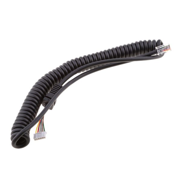 

microphone cable mic cord for yaesu ft7800/ft8800/ft8900/ft7900/ft1807 black