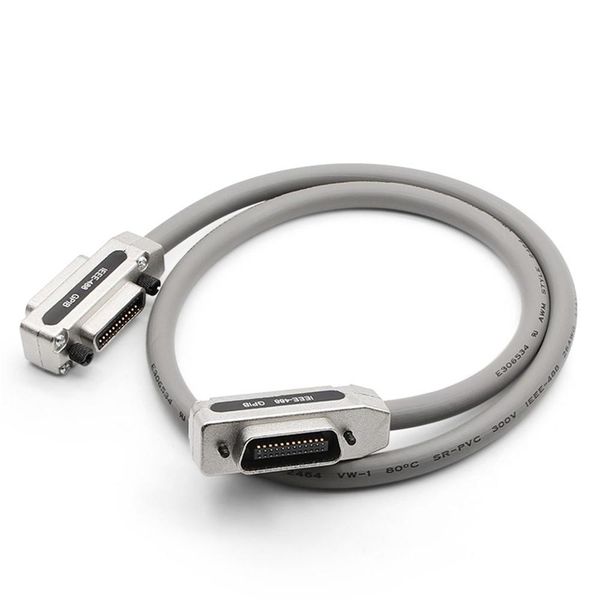 

industrial grade ieee-488 cable gpib data cable wire metal connector adapter plug and play 0.5m/ 1m/ 1.5m/ 3m/ 5m