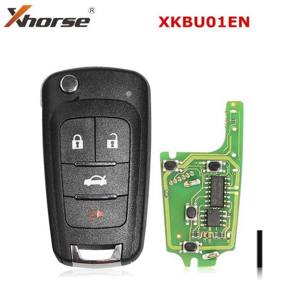

xhorse xkbu01en wireless remote key fob for 4 buttons remotes for vvdi key tool english version