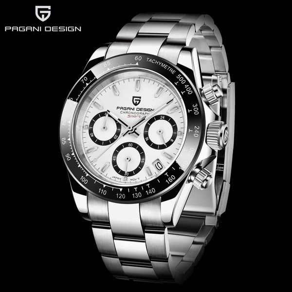 

pagani design 2019 кварцевые часы top brand luxury мужчины часы relgio водонепроницаемый спорт мужчина для часы relogio t200112 мужчина для, Slivery;brown
