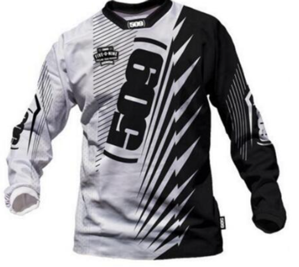 

motocross jersey downhill jersey off road clycling long sleeve mtb jerse, Black;red
