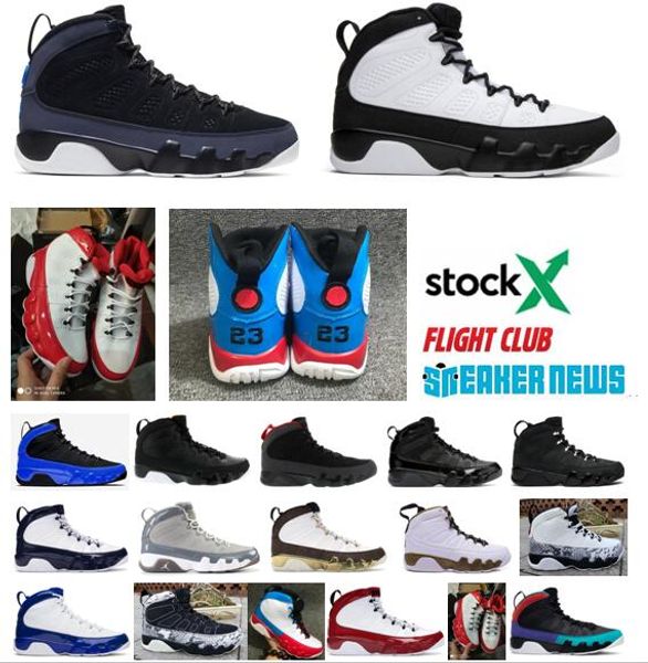 

9 9s jumpman men basketball shoes dream it mop melo mens basketball shoes la og space jam bred anthracite sporst sneaker with box