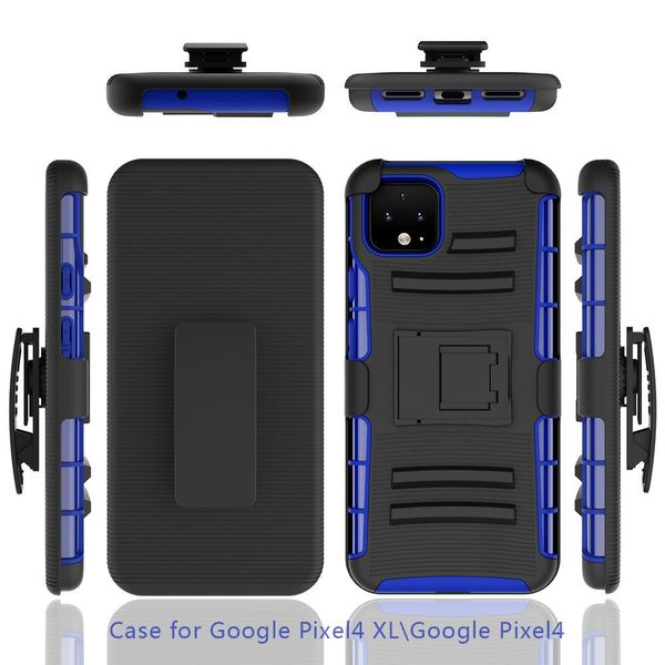 

heavy duty прочный доспех defender клипсы чехол для google pixel 3a 4 xl alcatel 3v insight a1 a501dl противоударно обложка ж / kickstand