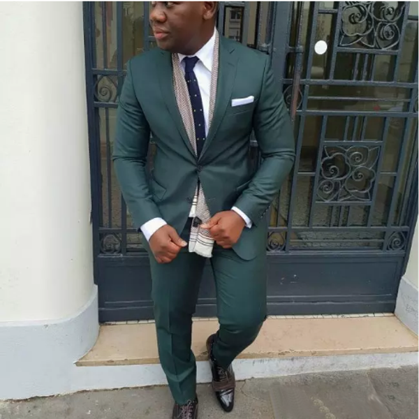 

new dark green mens slim fit simple suits for male men's classic wedding suit for groom formal party tuxedos 2 pieces, White;black