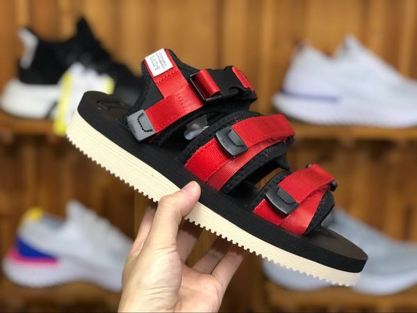 

new suicoke moto vs cab kaw 18ss sandals for men women fashion clot slide black red slippers sandal