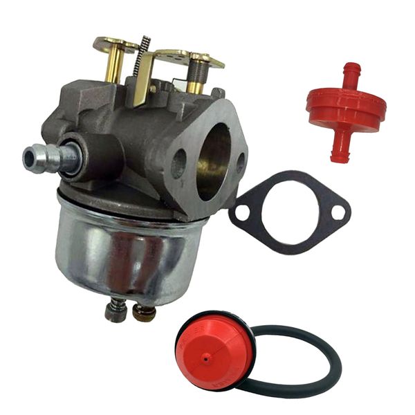 

carb carburetor with gasket for tecumseh 632334a oregon 50-642