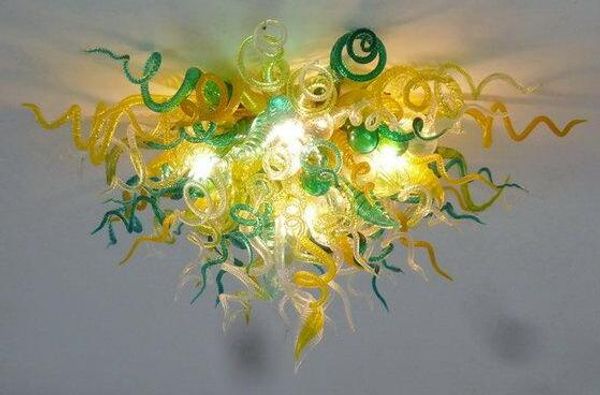 

ceiling decorative colored glass chandelier light modern art deco handmade blown murano glass chihuly style chandelier for home decor