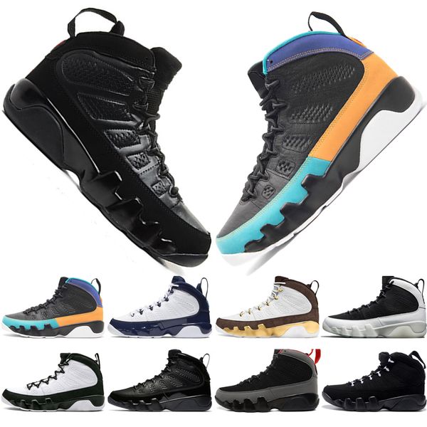 

Cheap 9 9s Dream It Do It UNC Mop Melo Mens Basketball Shoes LA OG Space Jam men Bred Black 2010 Release sports sneakers designer size 40-47