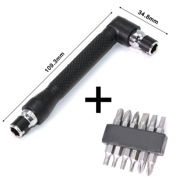 

13pcs/set flexible shaft tool metal drill screwdriver holder connect link multitul hex shank extension snake drill bit