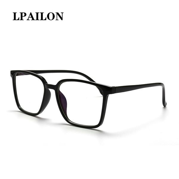 

lpailon anti blue light blocking glasses frame men&women computer games goggles eyeglasses optical spectacle frame glasses, White;black