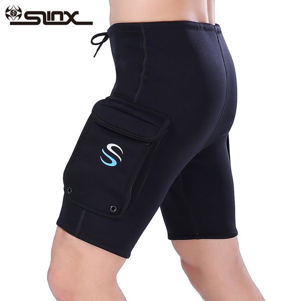 

slinx 3mm neoprene elastic skill diving fishing shorts swimming snorkeling surfing waterskiing training spearfishing swim trunks