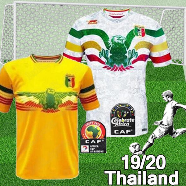 

Africa Cup 19 20 Mali Home soccer jerseys les aigles du mali 2019 2020 away maillot domicile top thailand