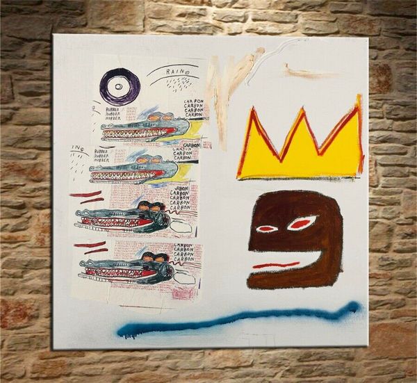 

jean michel basquiat graffiti art #03 home decor handcrafts /hd print oil painting on canvas wall art canvas pictures 200304