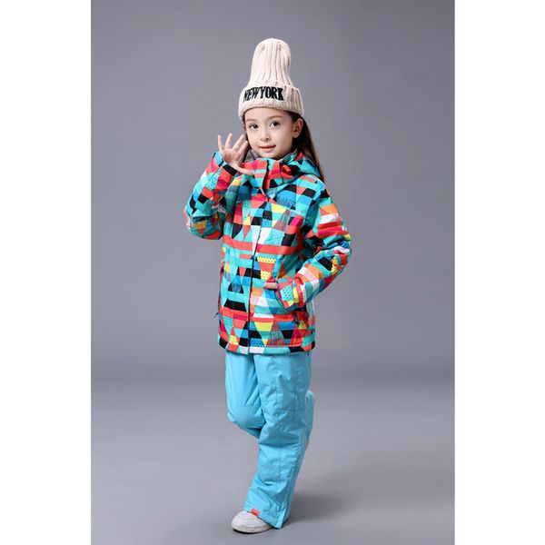 

counter genuine snow gsou children's ski suit 018 parent child ski suit