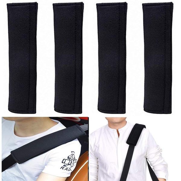 

universal car seatbelt shoulder strap pad soft headrest neck support pillow cover cushion,no slip,no rubbing-a must have for a
