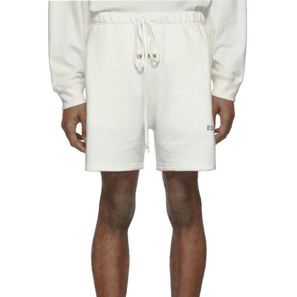 white sweatpant shorts womens