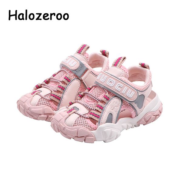 

new 2020 summer kids sport sneakers boys mesh brand shoes baby girls black fashion sneakers children casual trainers, Black;red