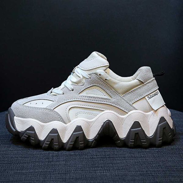 

women sport training shoes increased platform female trainers girl students running shoes outdoor dad woman racer sneakers
