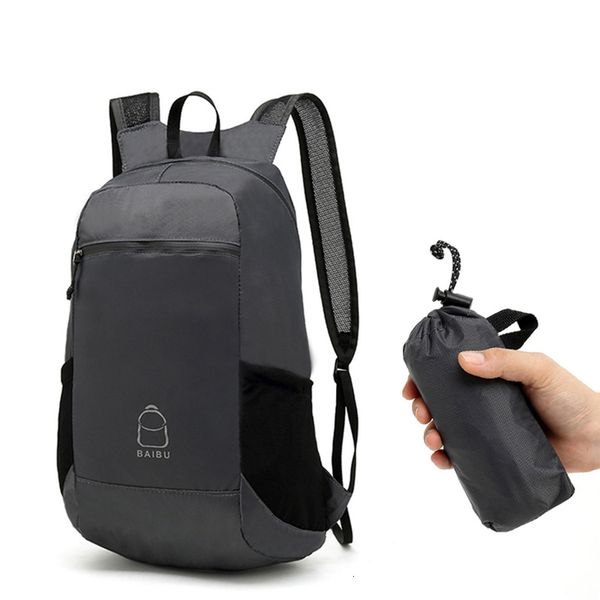 

brand man backpack foldable travel bagpack school bag casual waterproof male small rucksack convenient folding mini bags
