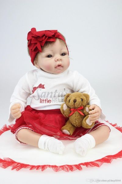 

toy wholesale realistic simulation reborn baby doll soft silicone vinyl real gentle touch newborn