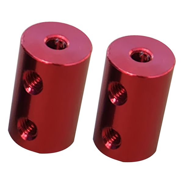 

2pcs алюминиевый гибкий вал муфты жесткая муфта двигателя разъем 2-2mm + 2-3мм