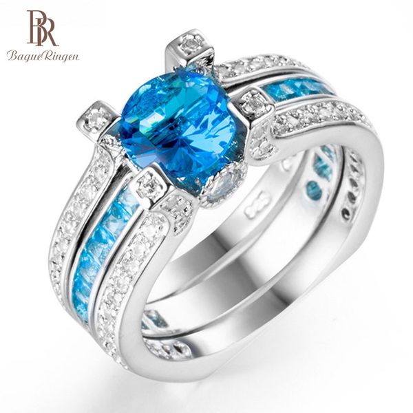 

bague ringen silver 925 jewelry new style ring for women removable set lovers ring couple style birthday valentines gift ly191226, Slivery;golden