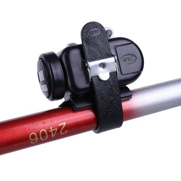 

abs black high sensitive fish bite alarm adjustable volume fishing rod signal device bait alertor fish finder waterproof alarm