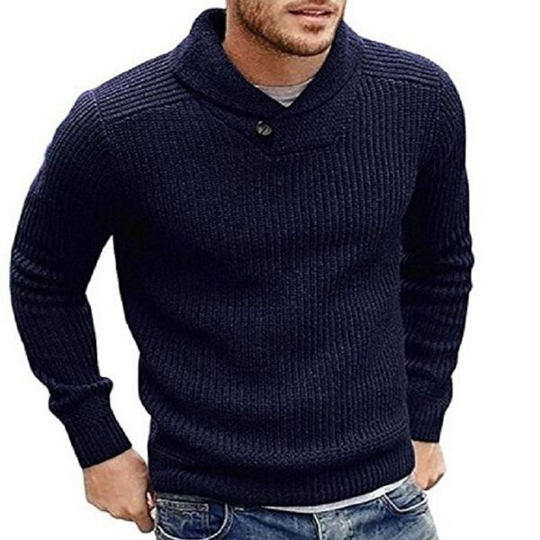

autumn bottom cotton sweaters fashionable white gray dark blue black sweaters men's wool casual coat sweater, White;black