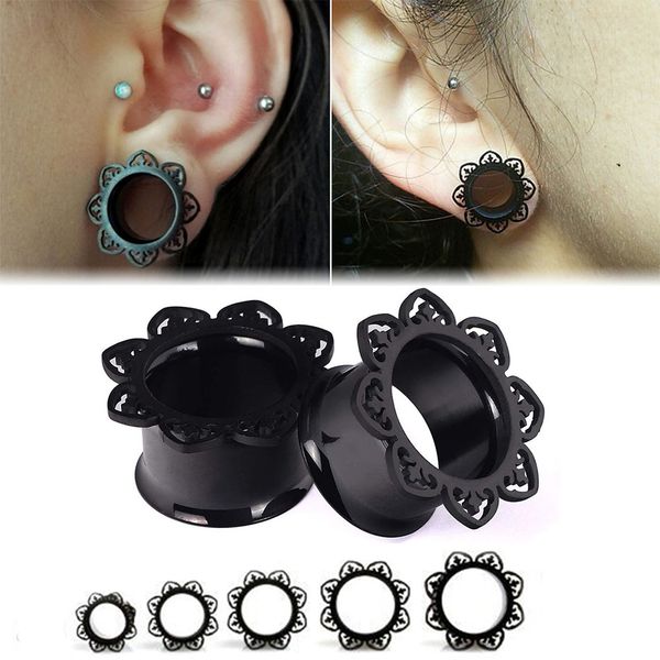 10mm 12mm 14mm 16mm 18mm 20mm 1 16 Size Star Tunnel Ear