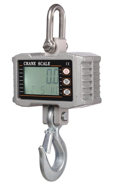 Freeshipping Alta precisão 1000 KG 2000LBS Alumínio Digital Crane Scale heavy Duty Pendurado Escala LCD
