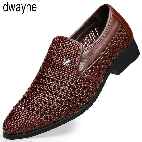 

summer shoes men sandals genuine leather business casual shoes man quality design outdoor beach sandals roman water sneakers966 mx200617, Black