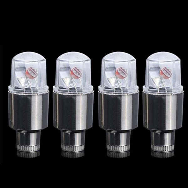 

4pcs/set bike car motorcycle wheel tire tyre cap flash led light spoke lamp auto accessories car supplies